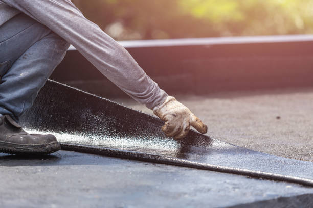 Professional Basement Waterproofing technician working in New Hope, PA